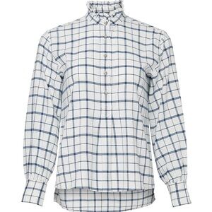 Ruffled collar blouse Long Sleeve Top La Vie Rebecca Taylor size‎ small